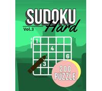 200 SUDOKU Hard: Vol.3