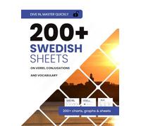200+ Swedish verb, conjugation & vocabulary sheets: Graphs, worksheets and patterns to take your Swedish to the next level