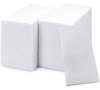 200 toallas grandes desechables para invitados, para baño, de primera calidad, de lino, multipliegues, servilletas de tacto de tela, una solución higiénica para cocina, fiesta, bodas y eventos