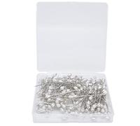 200 Uds. Alfileres de Cabeza de Perla en Forma de Lágrima Alfileres de Cabeza de Bola Perlados para Manualidades de Costura Decoraciones de Boda