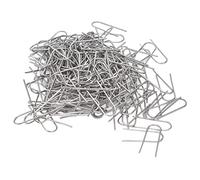 200 Uds. Anillos de Salto de Alambre Aleación de Cromo Y Níquel Gancho de Anillo en Forma de U Resistente a Altas Temperaturas para Colgantes Joyería de Cerámica Fusión de Vidrio