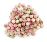 200 Uds cuentas de bayberry cuentas de perlas perlas de imitación cuentas redondas sueltas para hacer joyas accesorios de bricolaje(#3)