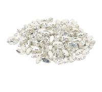 200 Uds. de Diamantes de Imitación con Plano de Ojo de Caballo, Plano de Ojo de Caballo para Coser, Abalorio de Cuentas de Diamantes de Imitación para Decoración de Ropa Y Vestidos
