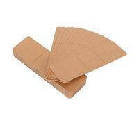 200 Uds. Fundas para marcapáginas Kraft soporte estable en soporte portátil para marcapáginas DIY para decoración de fiestas