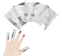 200 Uds Lámina de Aluminio Para Quitar Esmalte de Uñas, Bolsa Para Quitar Esmalte de Uñas, Almohadillas Para Esmalte de Uñas, Elimina el Gel Fácilmente
