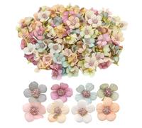 200 Uds Margarita Artificial Decoración De Boda Flores Diy Manualidades Margarita Mini Flores