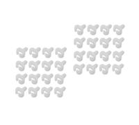 200 Unidades Rueda Mini de Cortina para Riel, Plástico Blanco 7-9 MM | Perfil Discreto y Minimalista, Deslizamiento Cojinete, para Rieles Antiguos, Uso en Oficina y Estudio