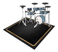 200 x 160 cm Alfombras Acusticas Alfombra Bateria Electronica Antideslizantes Alfombrillas Insonorizada Alfombrilla de Tambor para Bombo Caja Alfombrillas Drum Antideslizantes Tapete de Tambor