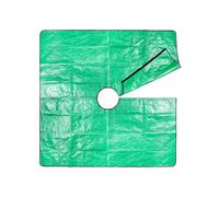 200 X 200 Cm Landscape Tarp for Trimming with 30 Cm Hole, Pruning Trees Waterproof Tarp, with Corner Buckles