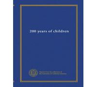 200 years of children