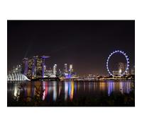 2000(100x70cm) piezas de rompecabezas, Singapore Bay Garden Juego de Puzzle Art Recuerdos de Viaje