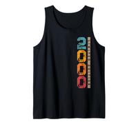 2000 25th Birthday 25 Years Old Boy Or Girl Vintage Camiseta sin Mangas