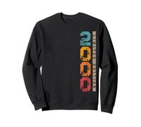 2000 25th Birthday 25 Years Old Boy Or Girl Vintage Sudadera