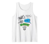 2000 AD Judge Dredd Retro Comic Citas Camiseta sin Mangas
