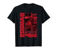 2000 AD Juez Dredd Rogue Trooper Strontium Dog Comic Camiseta