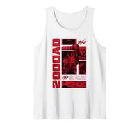 2000 AD Juez Dredd Rogue Trooper Strontium Dog Comic Camiseta sin Mangas