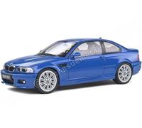 2000 BMW M3 (E46) Coupe Laguna Blue 1:18 Solido S1806502