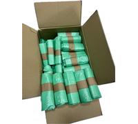 ★2000 Bolsas Papelera SEDISAC PE 100% Reciclado UNE-EN15343 25L 52x60 10µm galga 40 VERDE. GTIN 8437027548406 Contribución al SCRAP RD 1055/2022 ENV/2025/54349 con 0,015 €/Caja