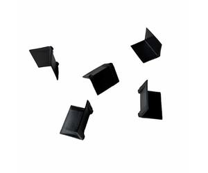 2000 Cantoneras plástico. Protegen la mercancía de la presión del fleje. Medidas 25 x 25 x 32mm.