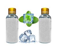 2000 Cápsulas De Mentol Para Cigarrillos,Adecuado para cigarrillos regulares,Bolitas Aromáticas Para Tabaco Mentolado (2000 cápsulas de sabor (1000 * 2),Hielo Negro)