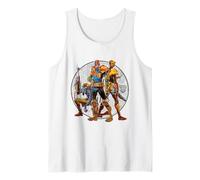 2000 d.C., Juez cómico, Dredd, Rogue Trooper, estroncio, Perro Retro Camiseta sin Mangas