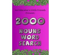 2000 Nouns Word Search