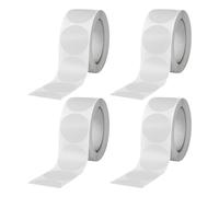 2000 pegatinas redondas transparentes de sellado de 20 mm, etiquetas autoadhesivas para sobres, redondas y transparentes, etiquetas de embalaje para caja de regalo.