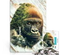 2000 Pieces for Adults Gifts Guardian of The Jungle Made of Cardboard,for 14+ Each Piece is Unique - Fun and challenging Game for The Whole Family It is Ideal as a Gift for The Whole Family。