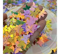 2000 piezas de confeti holográfico de PVC con purpurina para manualidades, tarjetas, compromiso, boda, despedida de soltera, cumpleaños, decoración de fiesta de San Valentín (color mezclado)