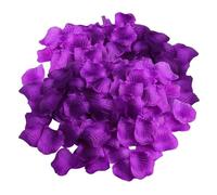 2000 Piezas De Pétalos De Flores Artificiales De Color Púrpura Oscuro, Pétalos No Tejidos, Accesorios Decorativos, Adecuados para Bodas, Restaurantes Y Celebraciones