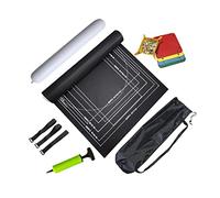 2000 piezas de rompecabezas enrollable de almacenamiento, tablero jumbo con bolsa, para niños y adultos, color negro