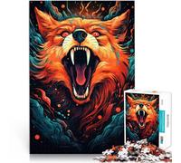 2000 piezas Fox Art Family Fun Jigsaws Puzzle para adultos Ayuda al cerebro a ejercitar juguetes adictivos para cultivar la paciencia 27.56" x 39.37"