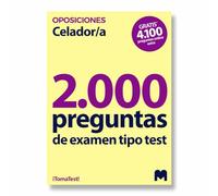 2000 Preguntas de examen tipo TEST para OPOSICIONES a Celador/a de Instituciones Sanitarias