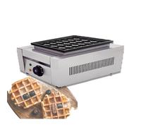 2000 W Waflera Compacta Antiadherente De Acero Inoxidable, 2000 W, Temperatura Regulable, Diseño Multifunción Para Panqueques, Crêpes Y Takoyaki(Single)