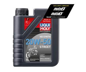 (20000009) Bote 1L de aceite Liqui Moly 100% sintético 20W-50 STREET