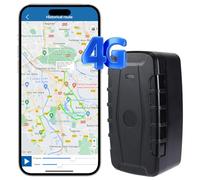 20000mAh Localizador GPS para Coche 4G, Rastreador GPS Magnético IP67 Localizador de Seguimiento en Vivo a Prueba de Agua Múltiples Alarmas Aplicación Gratuita para Flotas de Coches y Camiones TK918