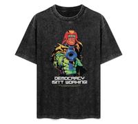 2000Ad Democracy Isnt Working Px Unisex T-Shirt Top Black Mens tee L