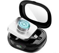 2000mAh Charging Case for para oura Ring 4 3 Digital Display | 2000mAh capacity, digital status screen, multiple full charges, fits para Gen 3 and 4, uninterrupted tracking(Black)