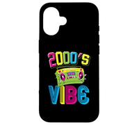 2000's Vibe Hip Hop Costume Early 2000s Party Nostalgia Carcasa para iPhone 16