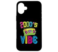 2000's Vibe Hip Hop Costume Early 2000s Party Nostalgia Carcasa para iPhone 16 Plus