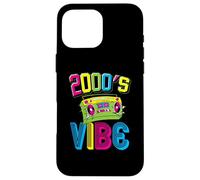 2000's Vibe Hip Hop Costume Early 2000s Party Nostalgia Carcasa para iPhone 16 Pro MAX