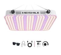 2000w LED Lampara de Cultivo, Doble Atenuación VEG BLOOM Modo Doble, Lámparas De Crecimiento, con 1140 Leds, Grow Light para Tienda de Cultivo, Crecimiento Hidropónico(Tablero Quantum)