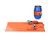 2000W Metal Drum Heater, Silicon Rubber Oil Barrel Heating Belt, Resilient Oil Drum Heating Pad For 40 Gallon Barrel, For Heating And Heat Tracing, For Factory Industrial, HUANGHAIQIU
