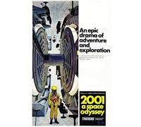 2001: Póster de la película A Space Odyssey (68,6 x 101,6 cm)