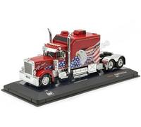 2002 Cabeza Tractora Peterbilt 379 Custom Rojo Decorado 1:64 IXO Models 64TR016A