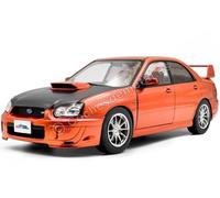 2003 Subaru Impreza WRX STI Naranja Metalizado 1:18 Solido S1812304
