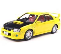 2003 Subaru Impreza WRX STI "Solido Works" Amarillo/Negro 1:18 Solido S1812302