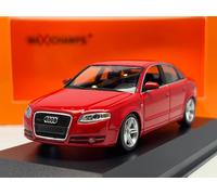 2004 Audi A4 3.2 Quattro - Rojo - 1/43 Modelo Fundido Coche Minichamps