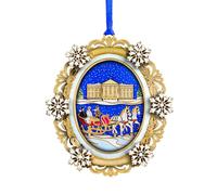2004 White House Christmas Ornament, A First Family's Sleigh Ride