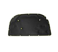 2005-2011 Compatible con Audi A6 C6 A6 Capó Motor Aislamiento acústico y térmico Almohadilla de algodón Alfombrilla insonorizada Cubierta Revestimiento del motor Cubierta del motor(Style A)